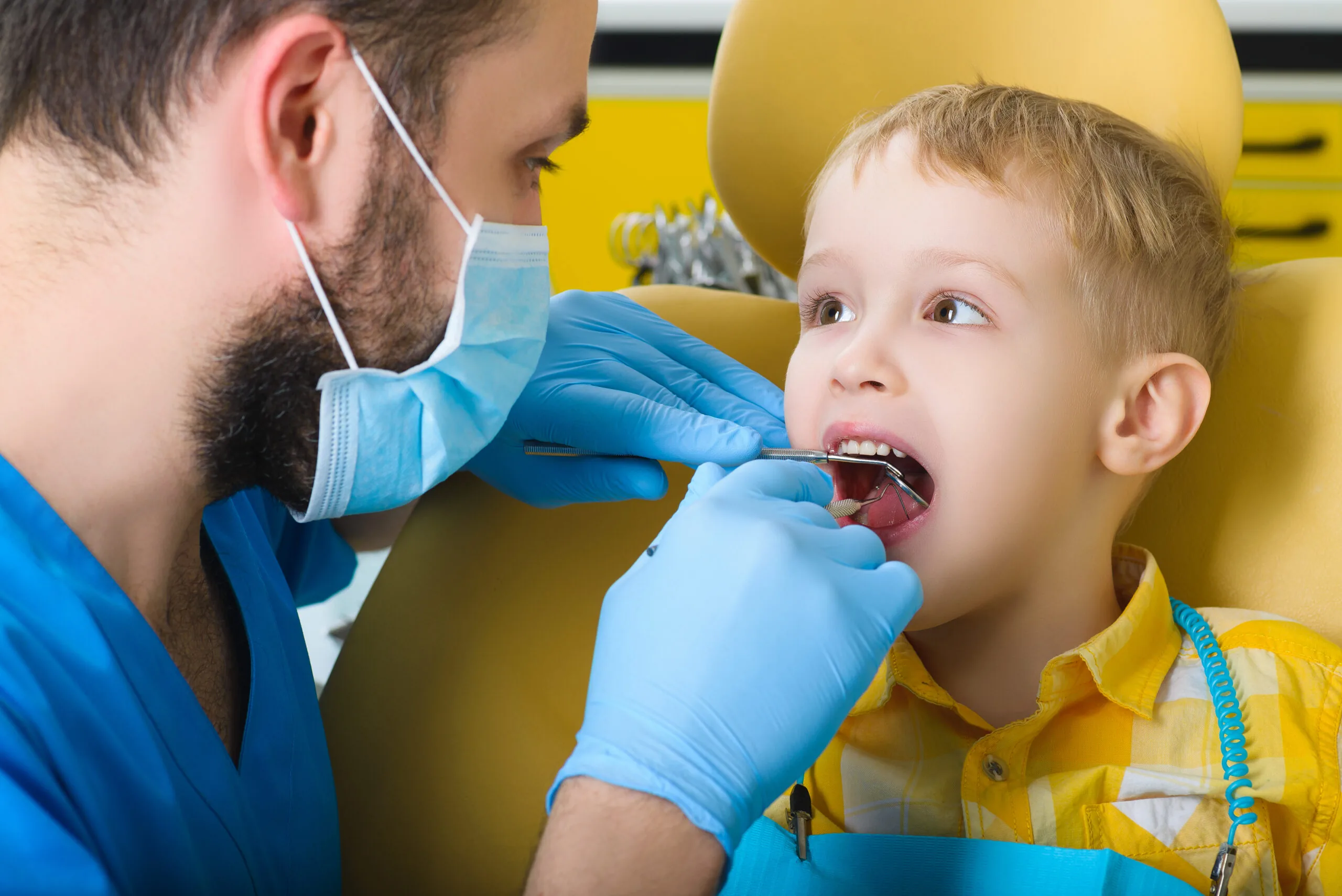 washington dc child smiling after curodont treatment from a no drill dentist